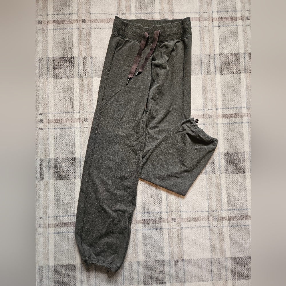 Lululemon Athletica Olive Track Pants Relaxed Fit Joggers